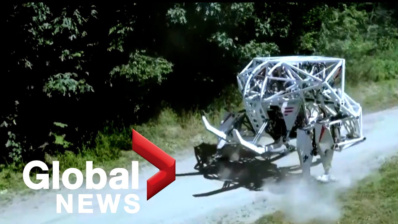 BC engineer hopes to make sport out of giant exoskeleton 