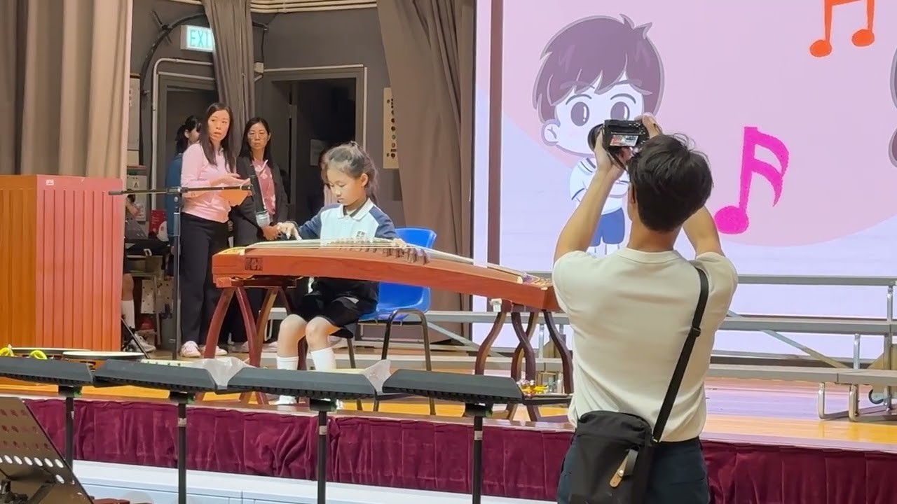 聖安德烈才藝表演：古箏￼