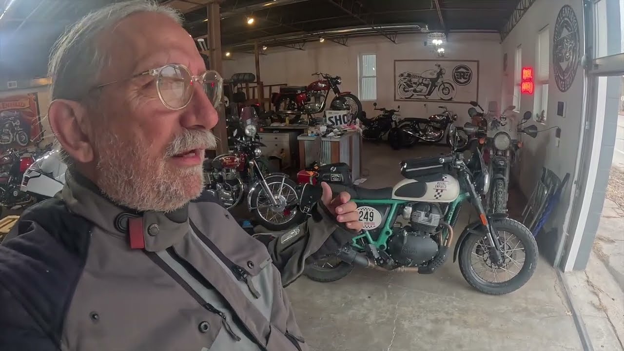 Royal Enfield Bear MUST Go to the Shop...Wahoo?