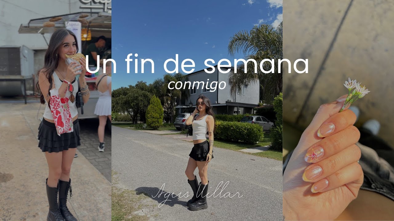 un fin de semana conmigo | outfits, rutina, compras, AGS, shows y mucho más