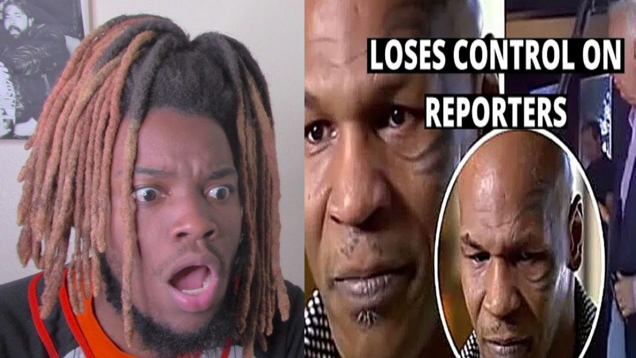MIKE TYSON - Uncomfortable Moments For Reporters REACTION