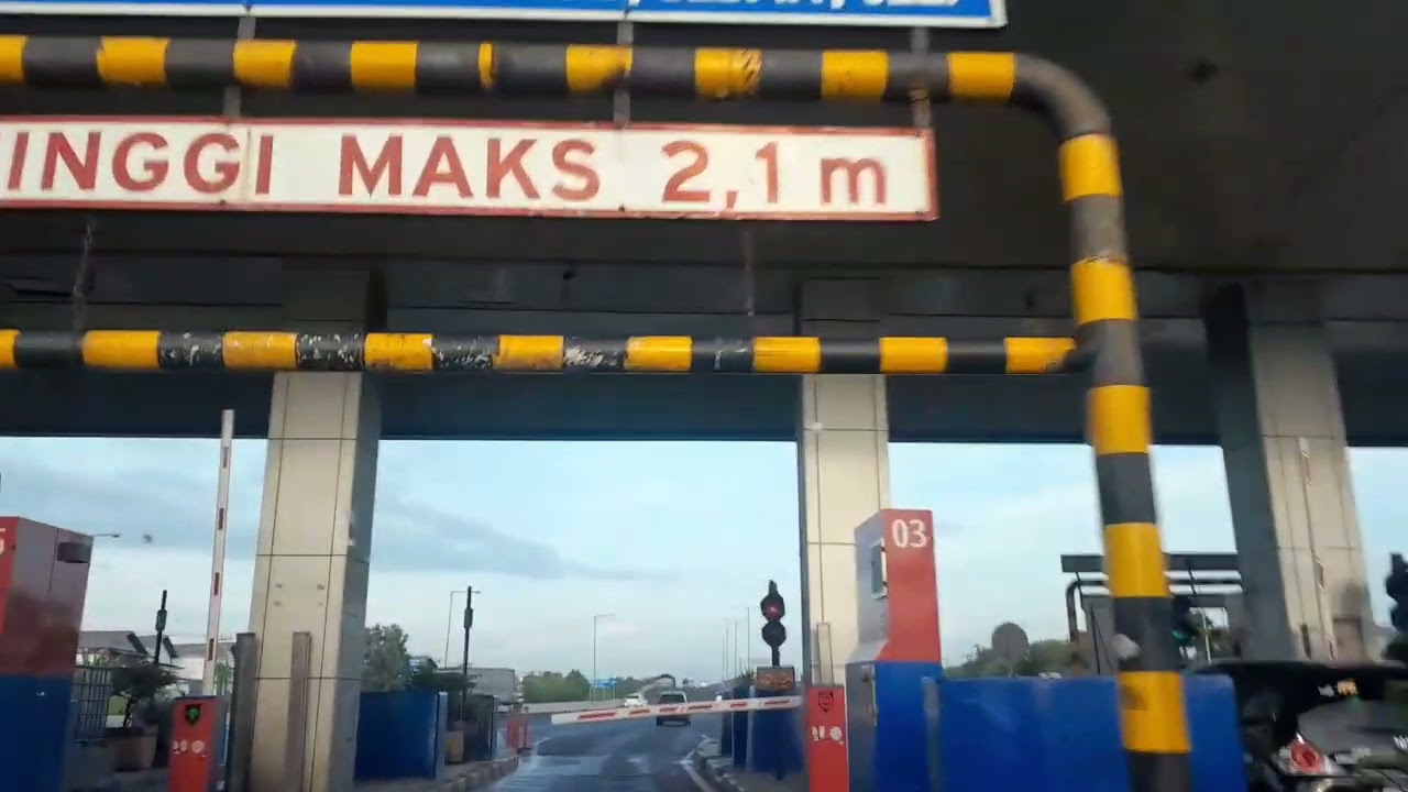 Surabaya ke gapura Gresik lewat tol Dupak