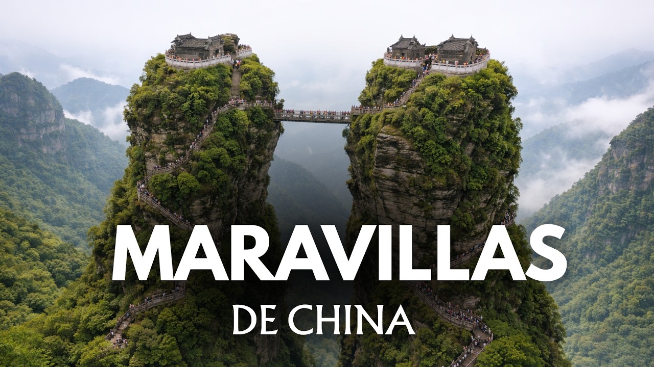 MARAVILLAS DE CHINA | Los lugares más increíbles de China | Guía de viaje en 4K