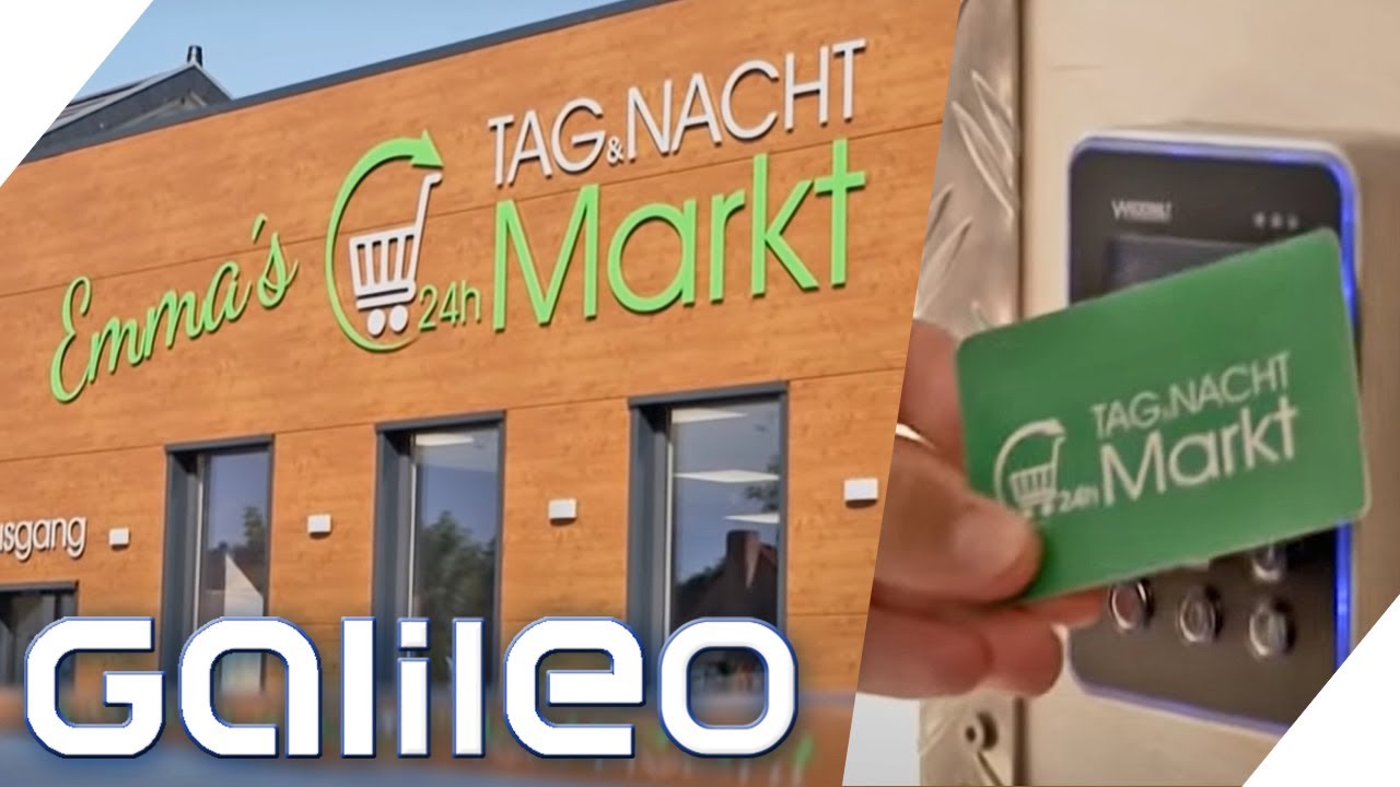 Einkaufen in der Zukunft: Deutschlands erster Digital-Supermarkt | Galileo | ProSieben