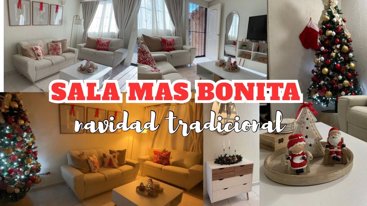 Sala más bonita tradicional || en color rojo || sencilla pero hermosa @dossierperfumes 