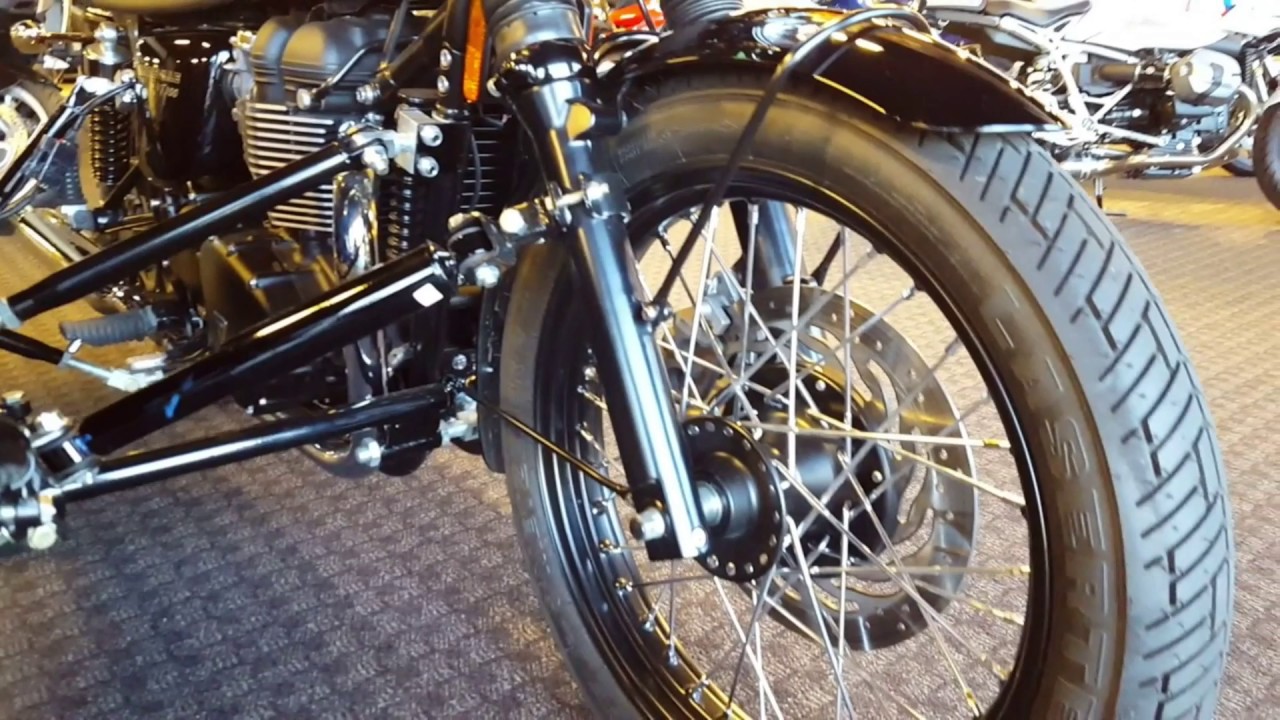 2015 Triumph Bonneville T-100 w/ custom sidecar @ Frontline Eurosports !!!