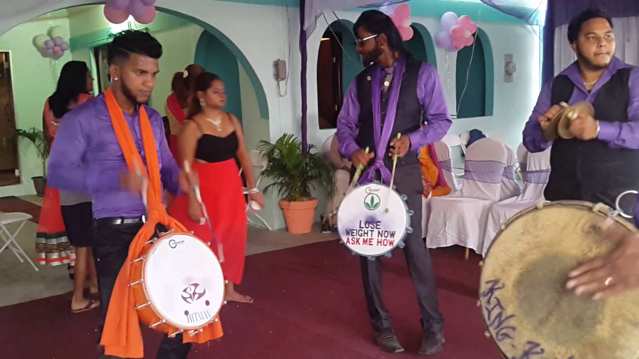 Phoenix Boyz Tassa Drummers @ Cunupia Wedding
