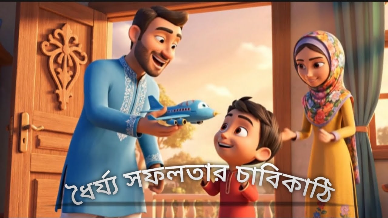 ফারহানের ধৈর্যের পরীক্ষা | শিশুদের ইসলামিক কার্টুন গল্প | ধৈর্য্য মহৎ গুণ