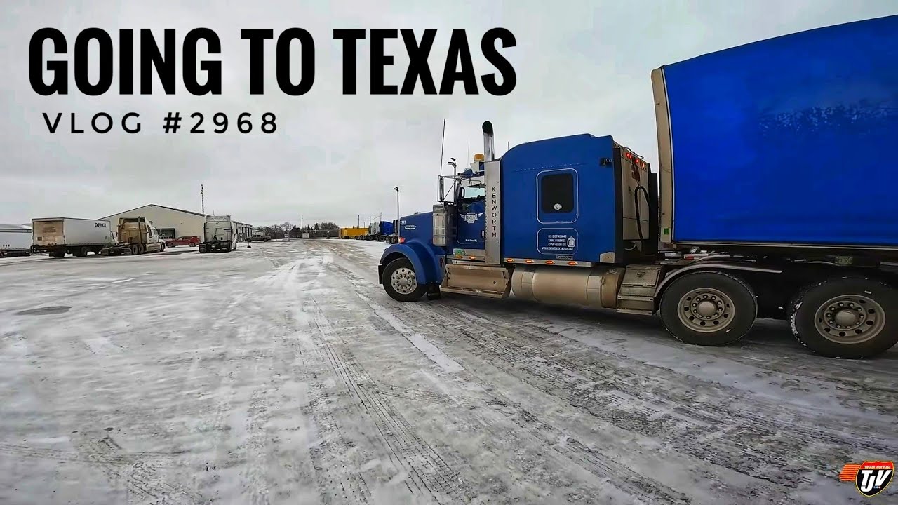 GOING TO TEXAS! | My Trucking Life | Vlog #2968