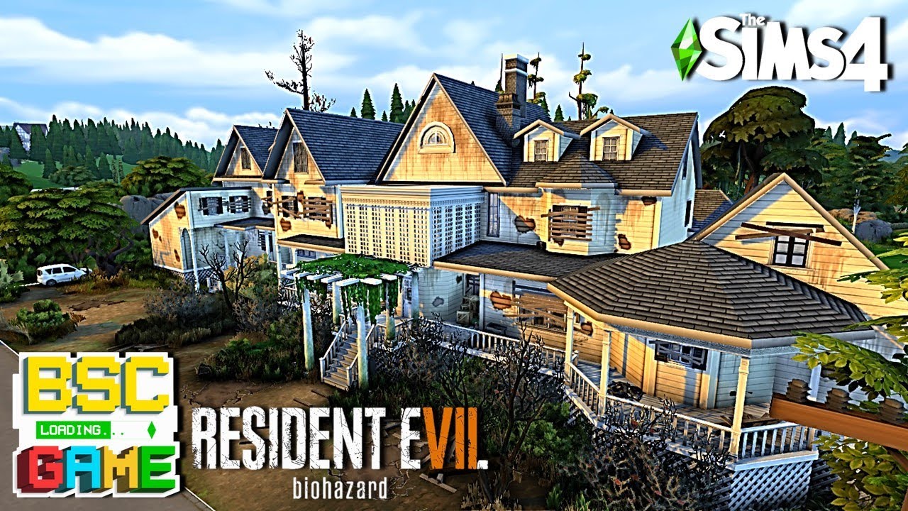 THE SIMS 4 - SPEEDBUILD- RESIDENT EVIL 7 -  BRASIL SIMMER COLLAB - SEM CPs