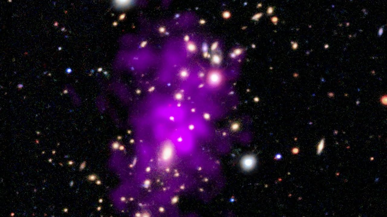 NASA's Chandra Rings in New Year With Champagne Cluster