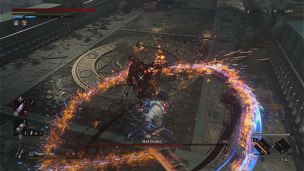 Lies of P - Mad Donkey No Damage, Perfect Guard Boss Fight and stage Mini Bosses