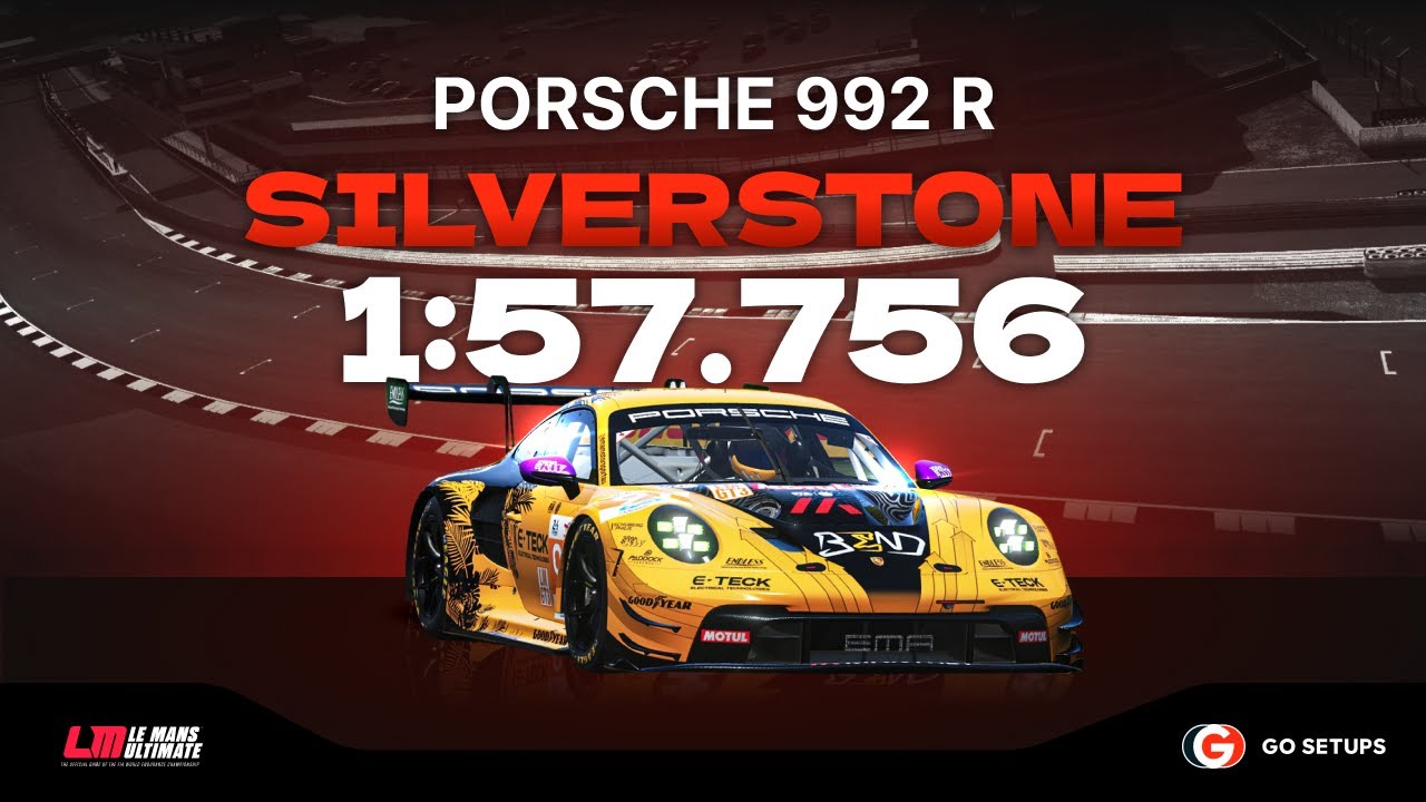 Le Mans Ultimate | Porsche 911 GT3 R LMGT3 (992) - Silverstone | V1.2 Hotlap