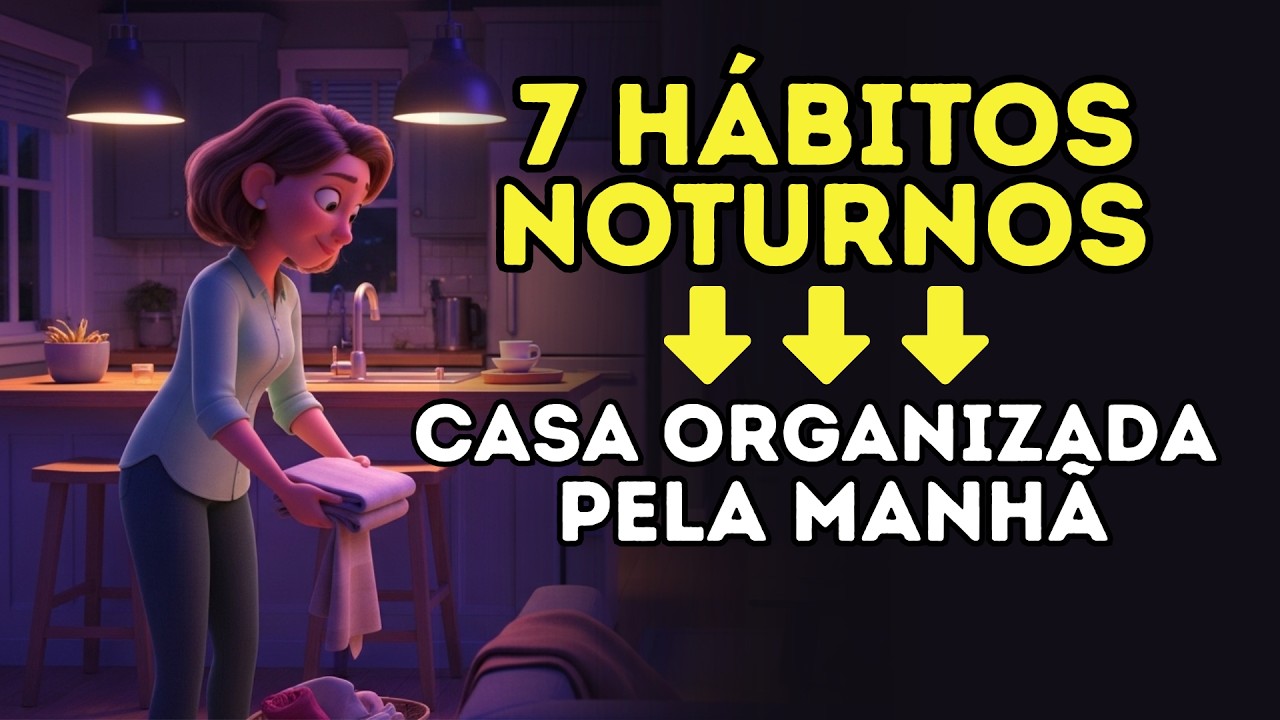 7 Hábitos Noturno Que Deixam Sua Casa Organiza Para Iniciar o Dia Seguinte