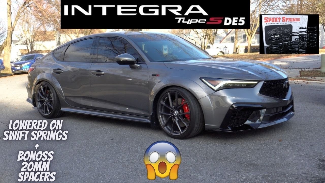 Установка пружин Swift и проставок Bonoss на Integra Type S (DE5) моего отца 2024 года! ЧАСТЬ 2! 🔥