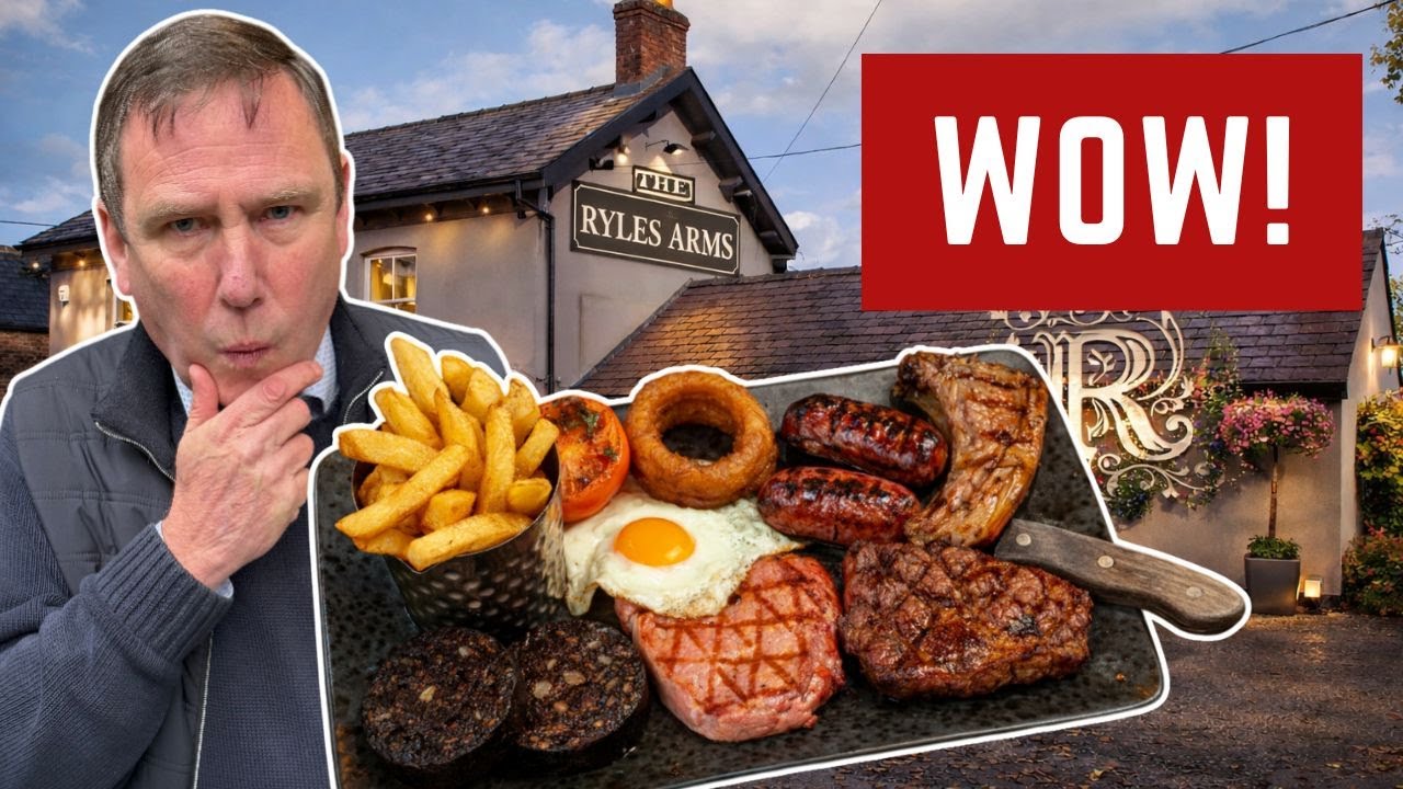 I Review The UK's Best Mixed Grill! I Travelled 250 Miles!!