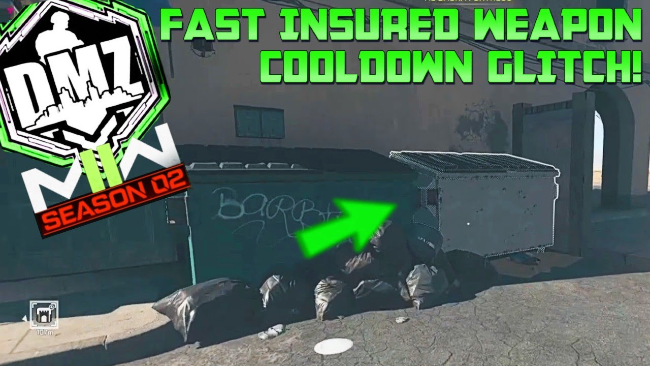 *NEW* MW2 DMZ UNLIMITED INSURED WEAPON COOLDOWN GLITCH! HOW TO GET YOU OWN GUN BACK FAST!