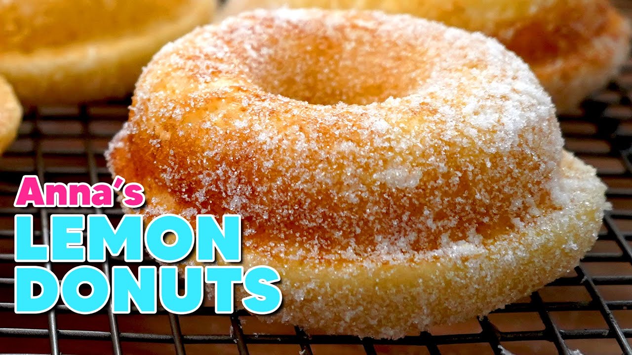 Anna Olson makes Lemon Donuts for Spring! | Anna's Occasions