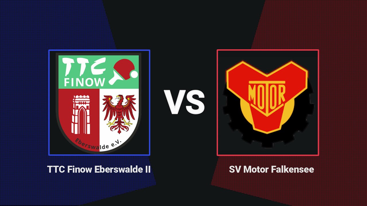 TTC Finow 2 - SV Motor Falkensee [Verbandsliga 21/22]