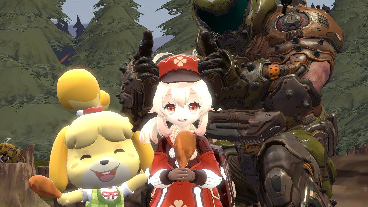 [SFM DOOM/Genshin impact] Forest of Klee and Doom