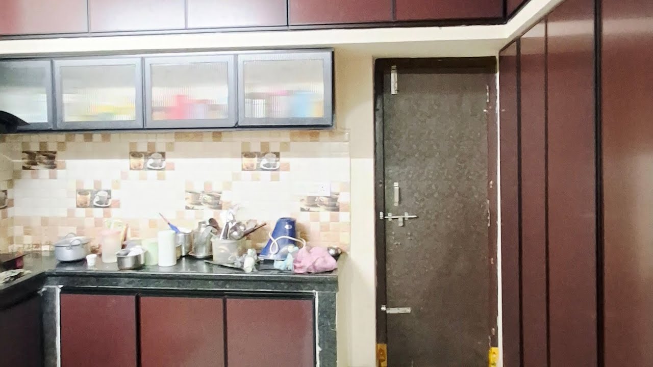 Modular Kitchen Aluminium door 