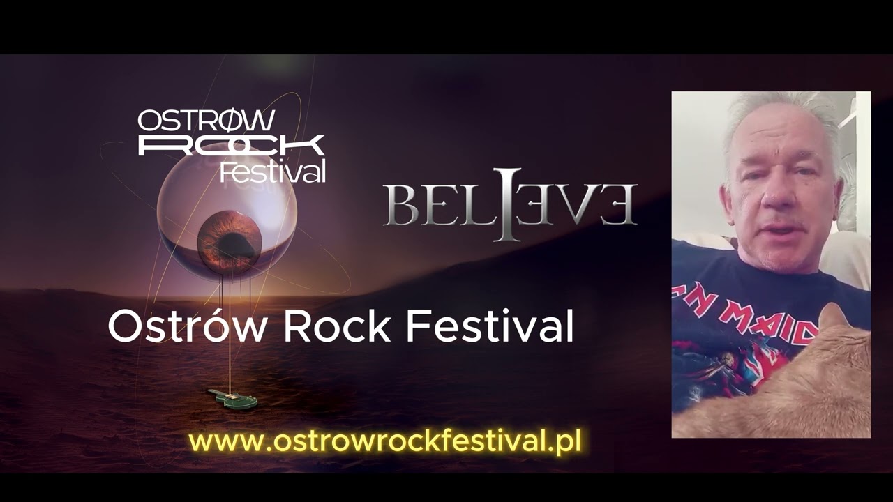 Mirek Gil & Believe - Zaproszenie na Ostrów Rock Festival