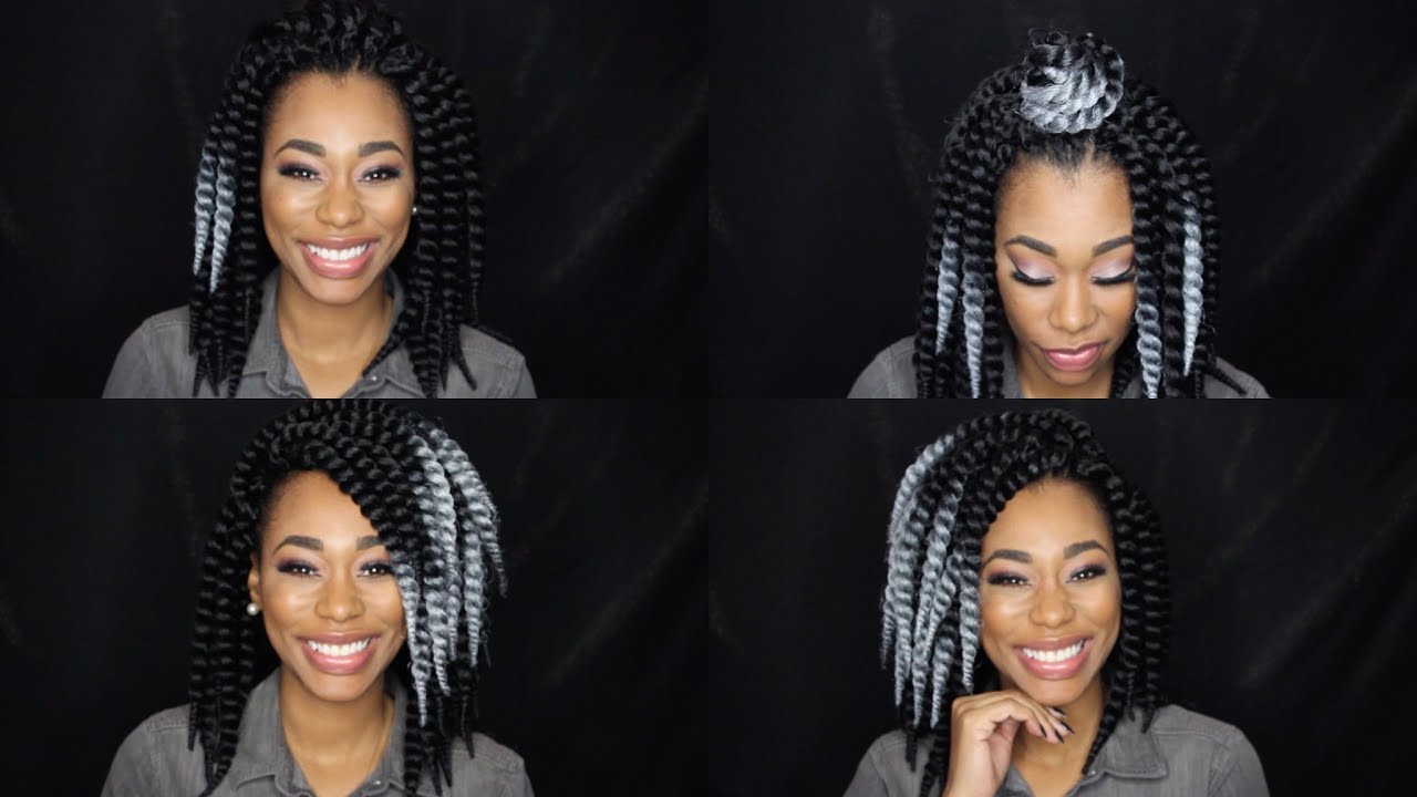 GREY Senegal Bantu Crochet Braids|ChimereNicole