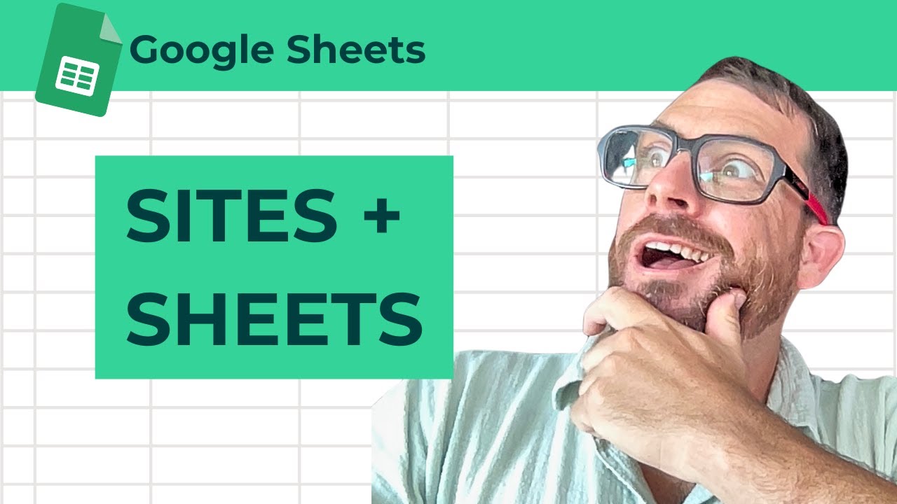43 Minutes of Google Sites and Google Sheets working together