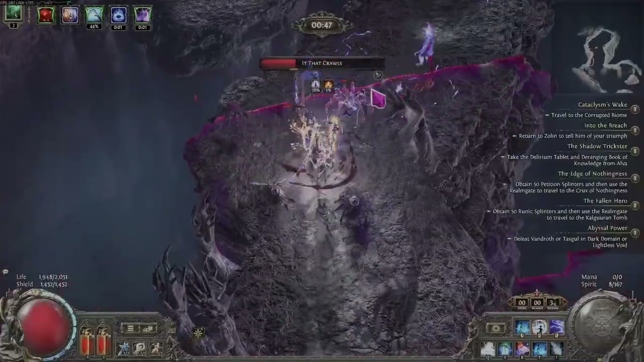 PoE2 League Start Blood Mage - Actual Footage + Update 0.4