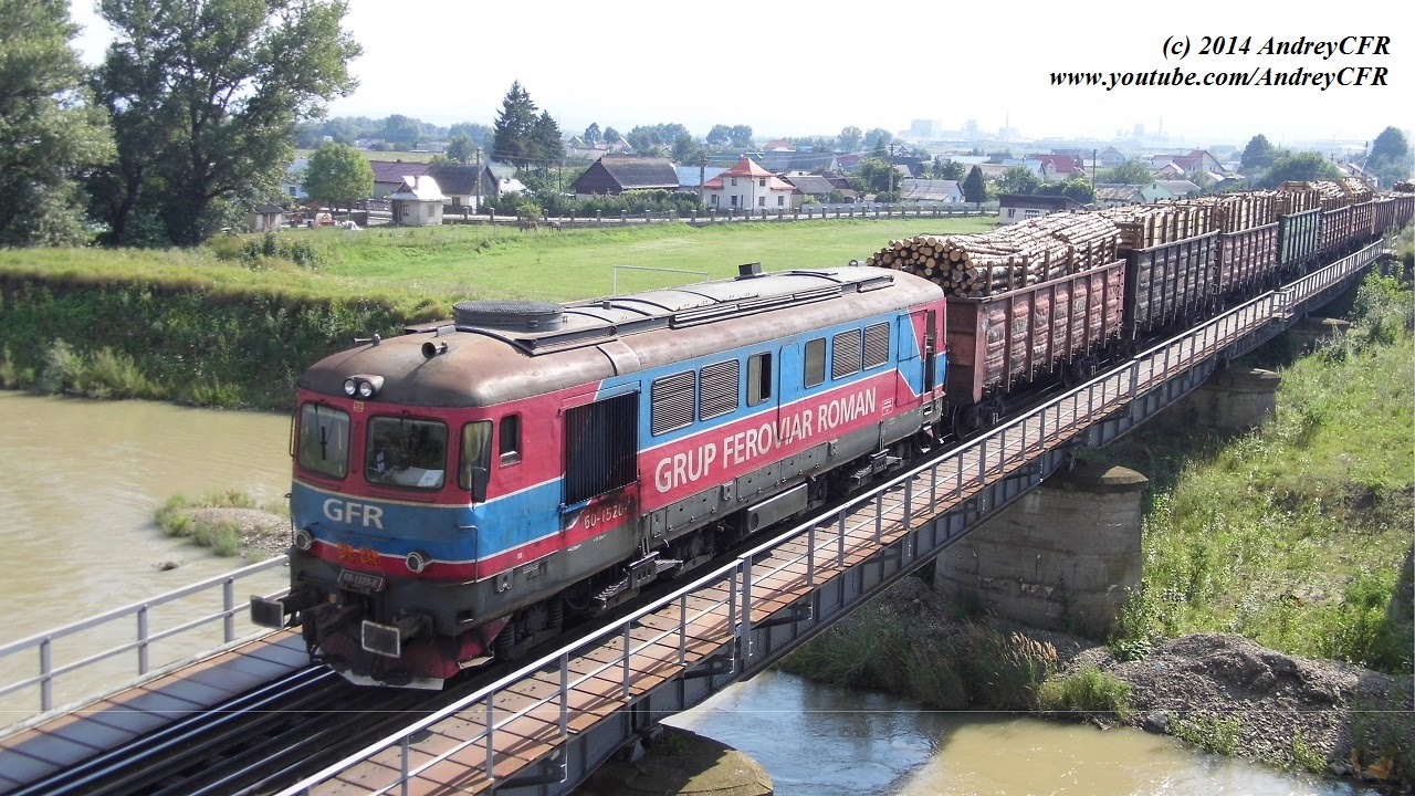 Trenuri de marfă și de călători în Dornești [August, 2014]