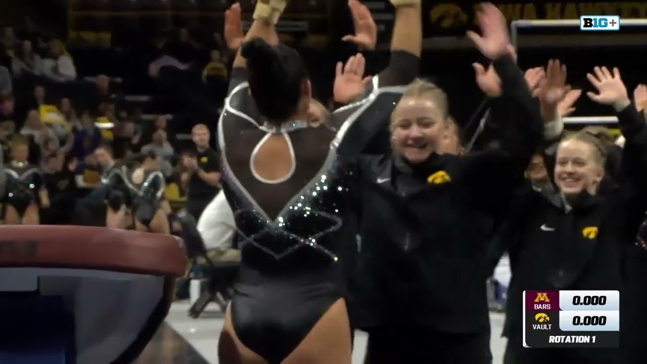 Minnesota vs Iowa gymnastics 2025
