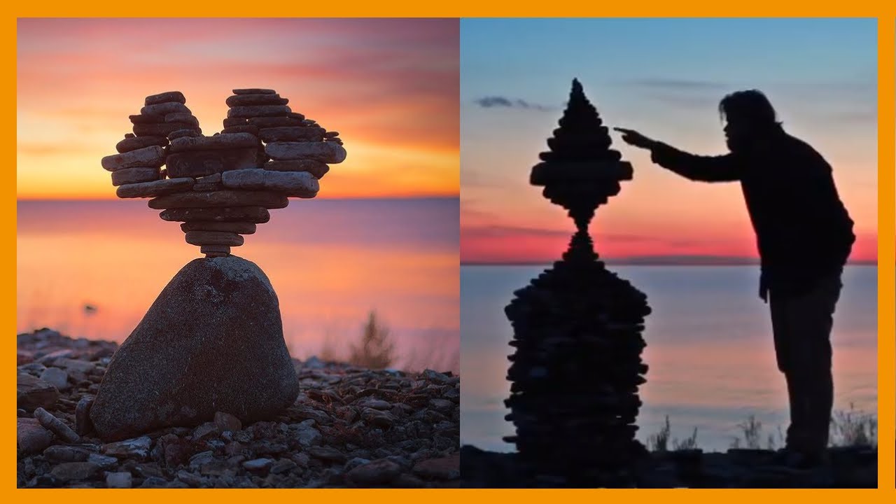 Rock Balancing Master Pontus Jansson [Land Art Compilation]