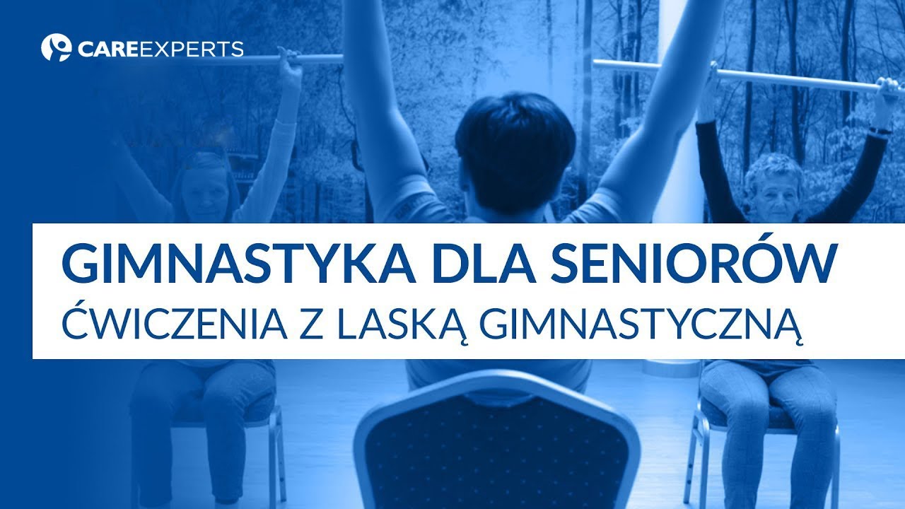 Gimnastyka dla seniorów | Ćwiczenia z laską gimnastyczną