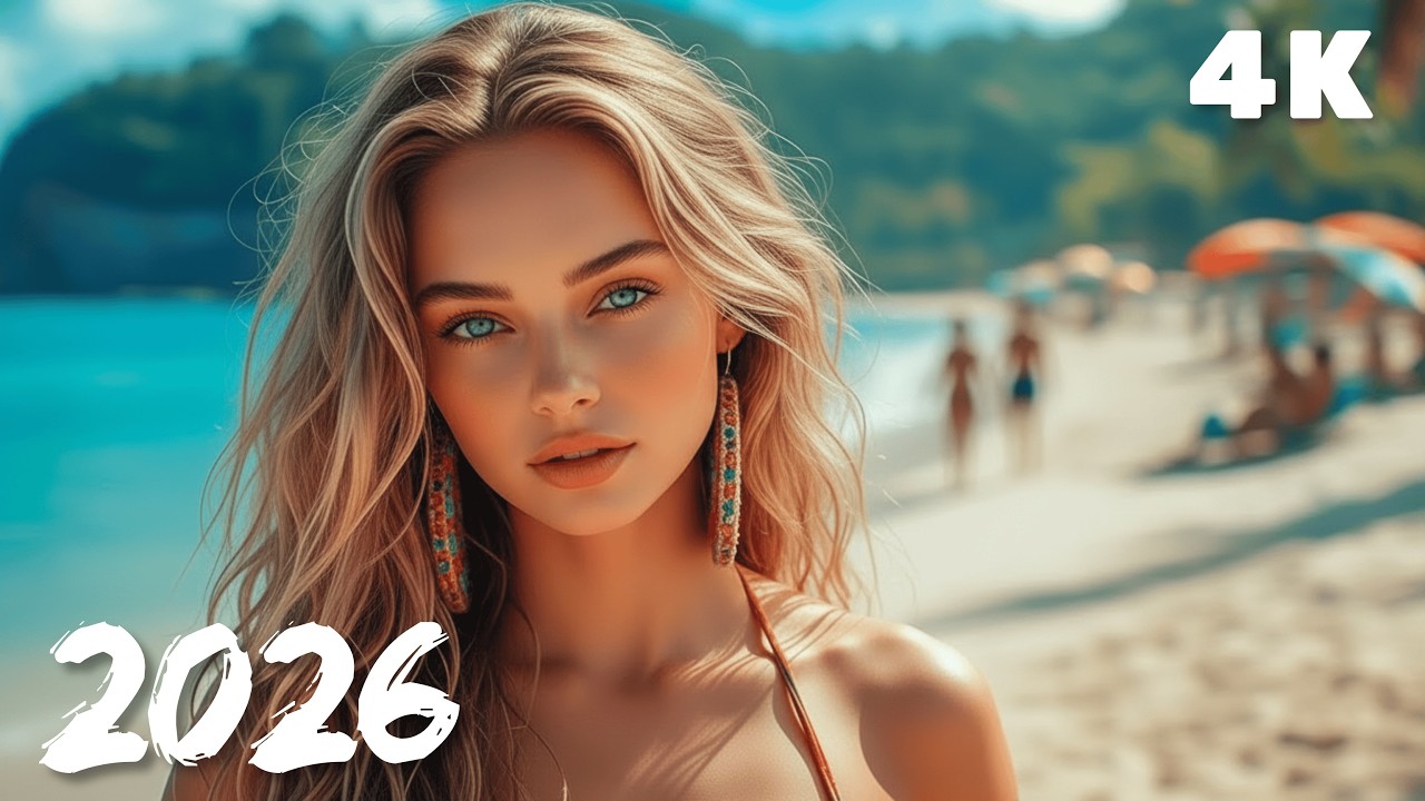 Sea Horizon Dream 🌅 Chill Deep House 4K UHD 2026 | Blue Shore Beats