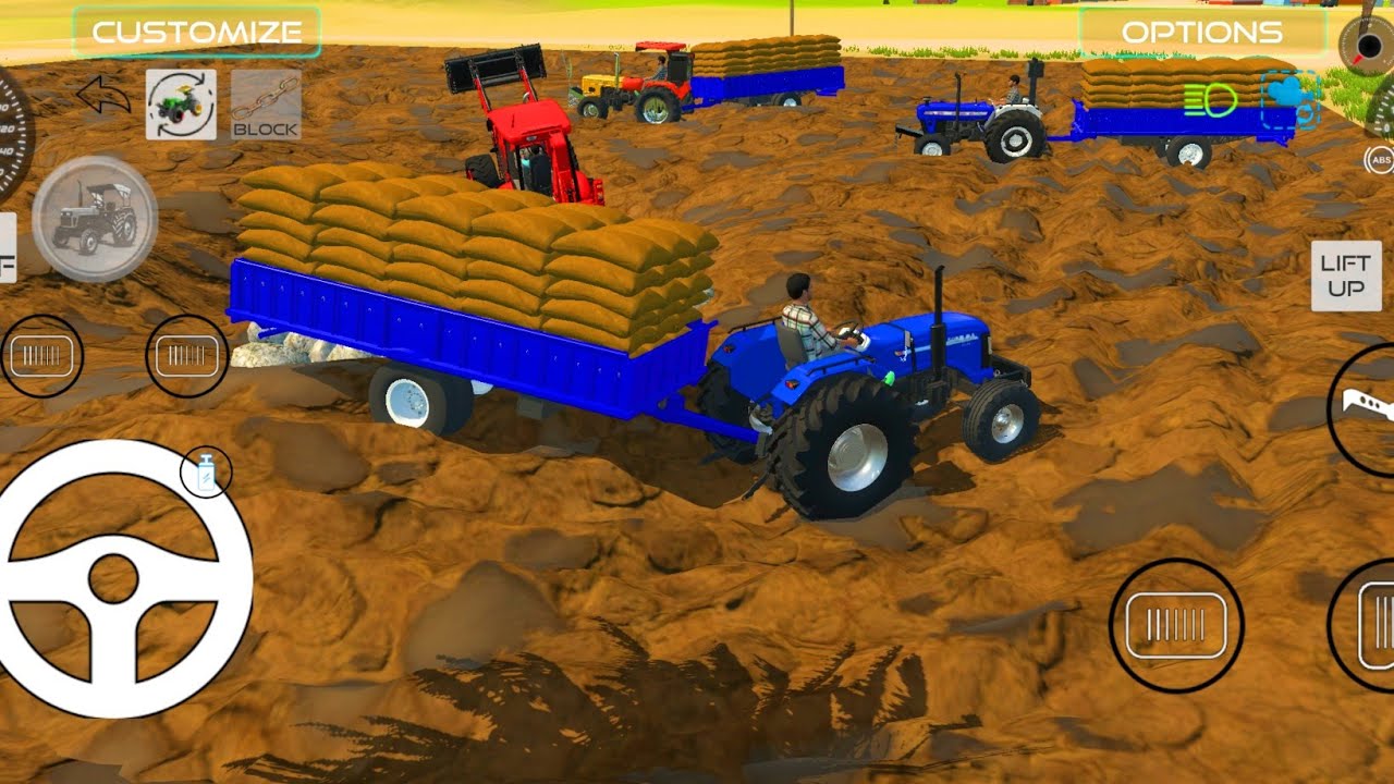 Sonalika rx 60 tractor tralla tournament #sonalikatractor #tractor #tralla #tournament 