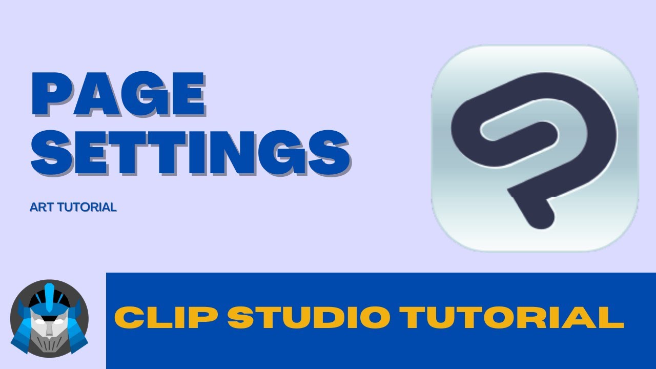 Clip studio Beginner Tutorial: Quick Guide to Page Settings in Clip Studio Paint