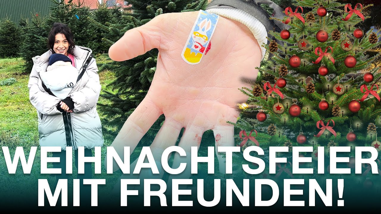 Mein Freund F&Auml;LLT unseren WEIHNACHTSBAUM! | Paola Maria