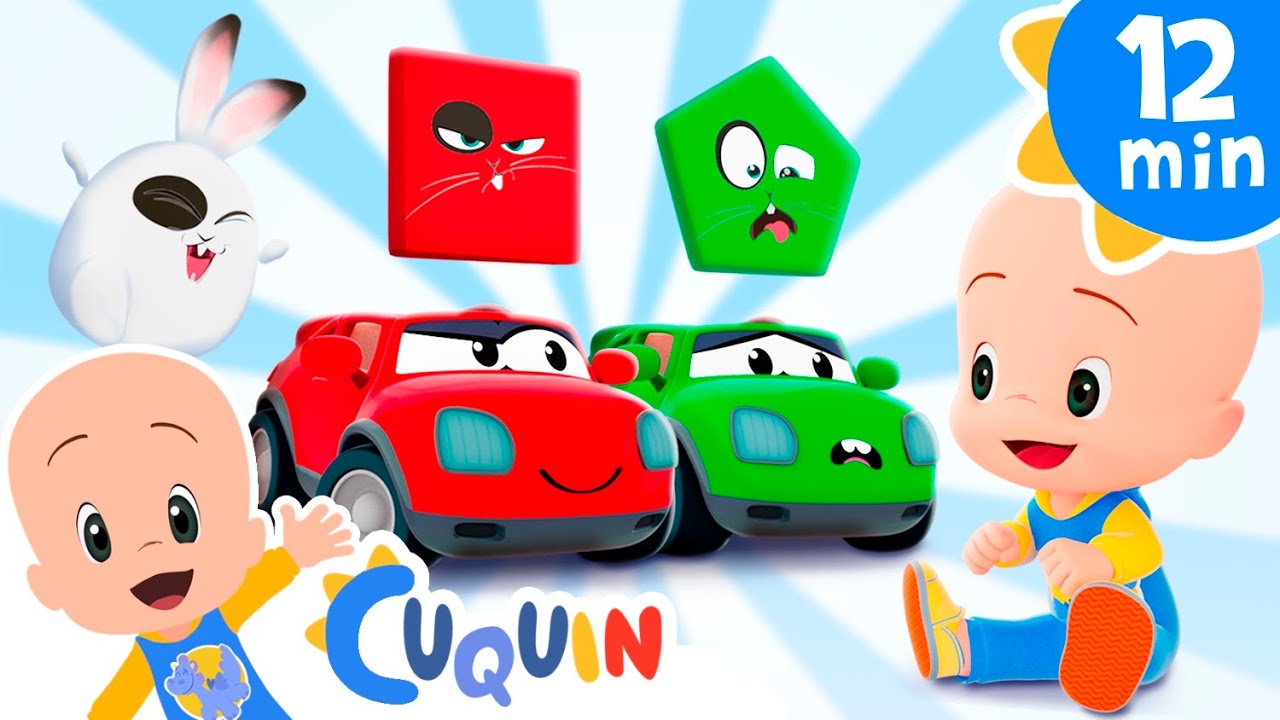 Cars in the colored boxes!!! 🚗▶️ | Cleo & Cuquin | Kids