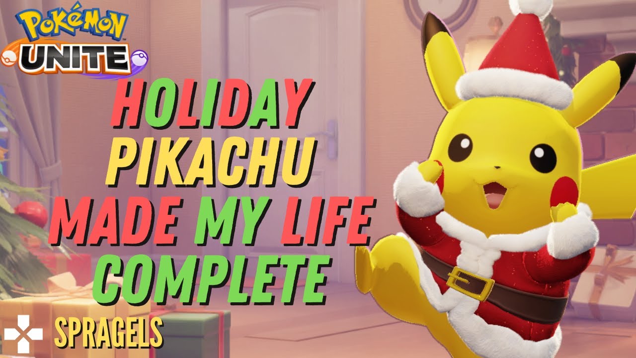 Holiday Pikachu Holowear Made My Life Complete! Holowear Spotlight & Matches - Pokémon Unite