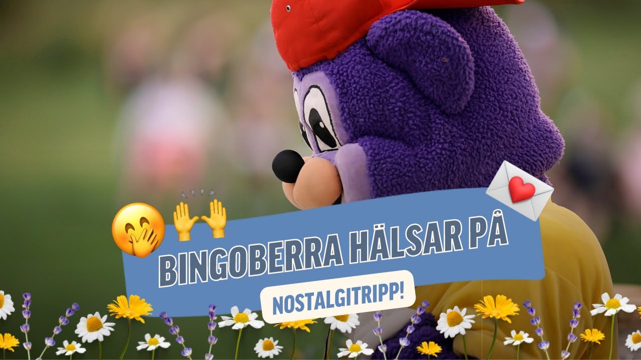 BingoBerra gör comeback i BingoLottos Sommarkväll! *Nostalgi*