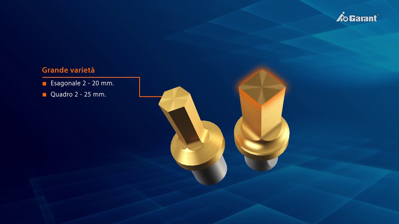 Brocciatura di profili GARANT