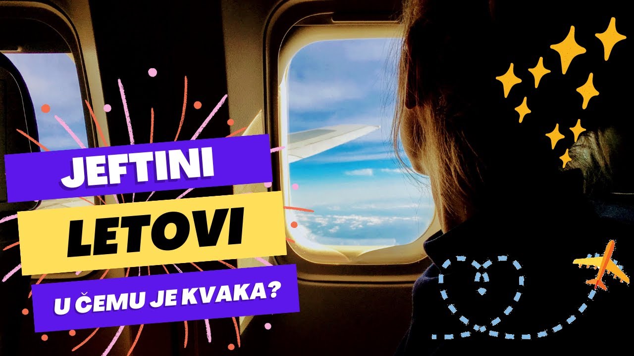 Kako je letim avionom za 13€? ✈️ Kako letiti za male pare u 2025?