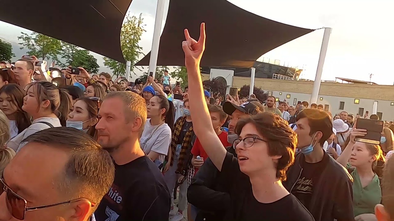 Pulse Kino в Кок-Тобе. Концерт в день рождения Виктора Цоя. 21.06.2021
