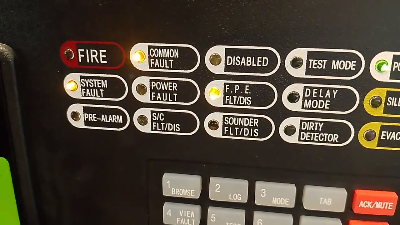 @GST addresable fire alarm panel troubleshooting