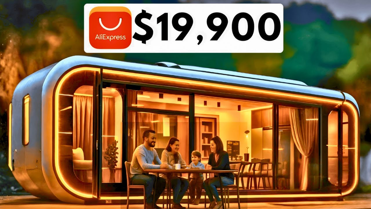 These Chinese Space Capsule Homes Look Fake - But You Can Buy Them TODAY!