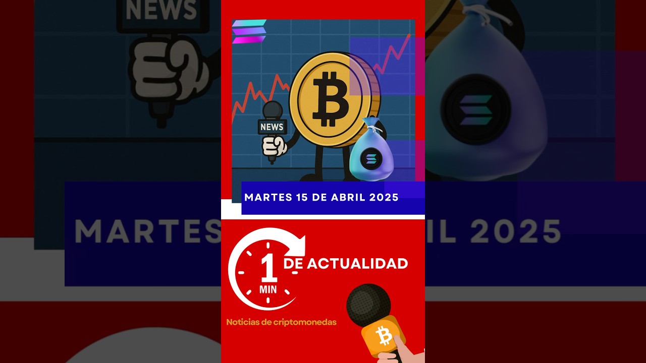 🚨NOTICIAS HOY MARTES 15 de abril #noticiasdecriptomonedas #noticiascripto #bitcoin