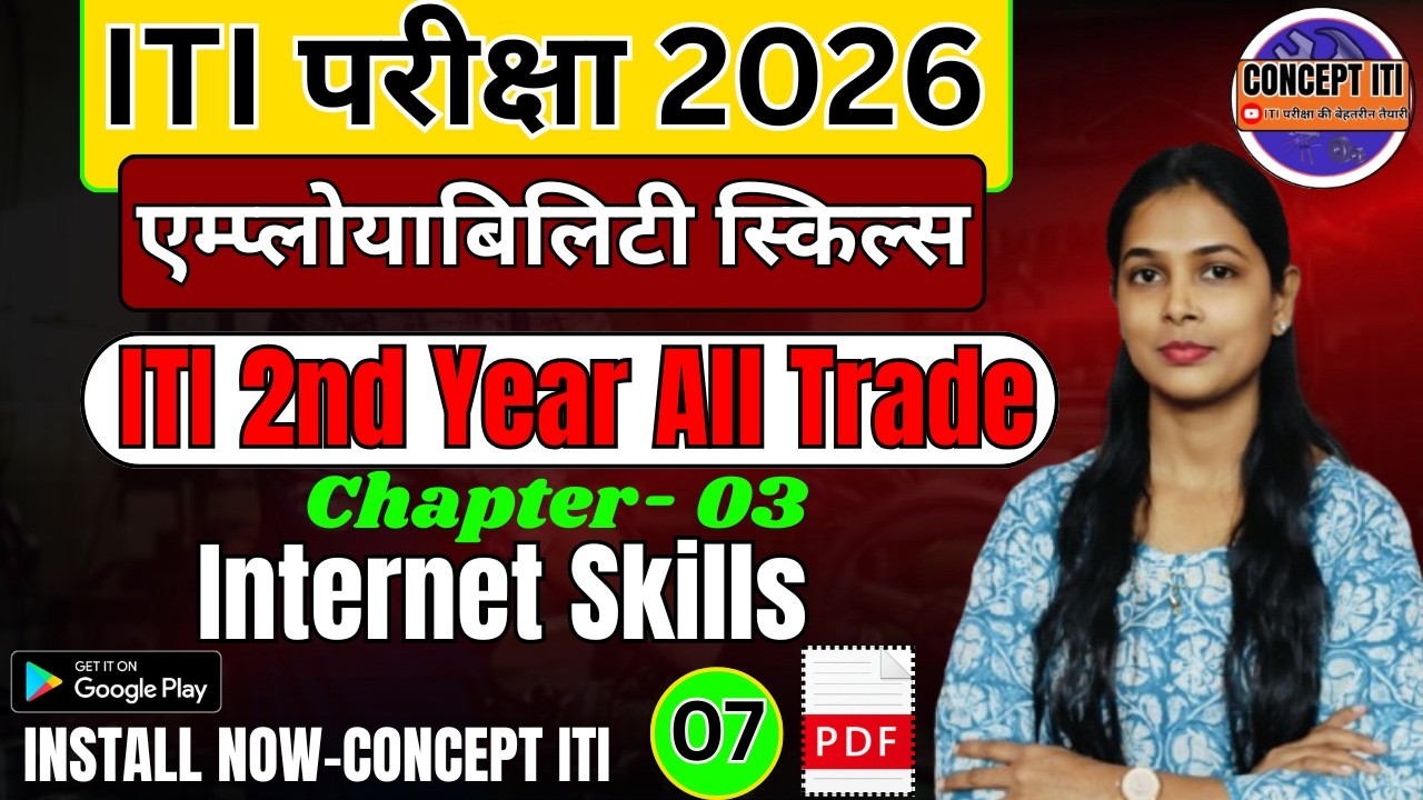 ITI Employability Skills 2nd Year | employability skills iti 2nd Year mcq | iti exam 2025 | Class-07