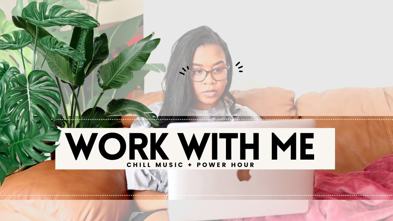 WORK WITH ME | a chill jazz playlist 🎵 for focus & productivity | 1 HOUR SESSION