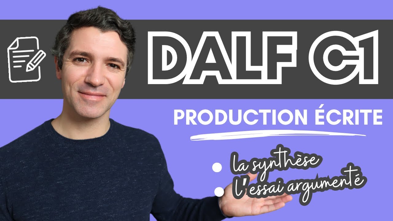 DALF C1 2024 - Production écrite SYNTHÈSE + ESSAI - PDF