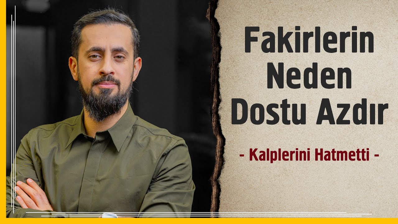 Fakirlerin Neden Dostu Azdır - Kalplerini Hatmetti | Mehmet Yıldız @Hayalhanem